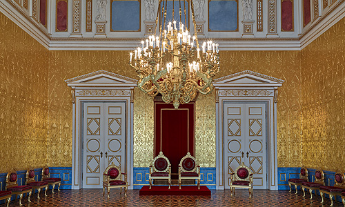 Picture: The Throne Room of the queen