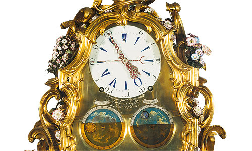 Bild: Stockuhr, Uhreerk von Claude-Simon Passement, Paris, um 1750
