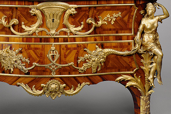 Picture: Commode 'with nymphs' by Charles Cressent, Paris, um 1730/35