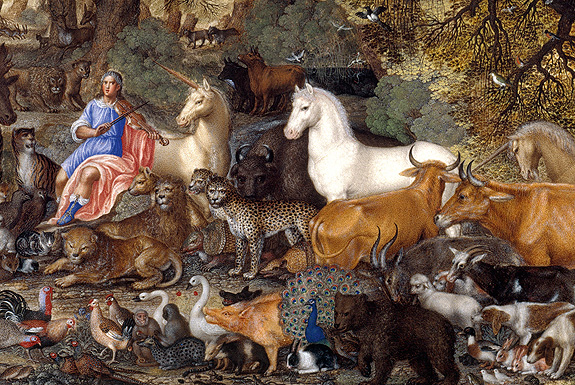 Picture: Miniature painting ‘Orpheus and the animals’