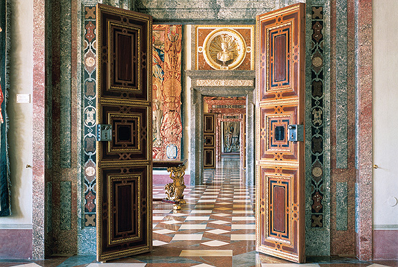 Picture: Enfilade of the Stone Rooms