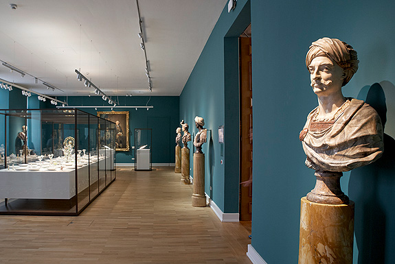 Picture: View into the exhibition rooms