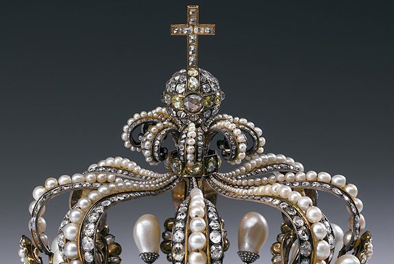 Picture: Crown of the queens of Bavaria, detail